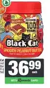 Spar Black Cat Peanut Butter 400 g Assorted offer