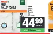 Spar SPAR Mega Roller Towels 2s Assorted offer