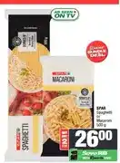 Spar SPAR Spaghetti or Macaroni 500 g - Buy 2 for offer