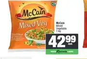 Spar McCain Mixed Vegetable 1 kg offer