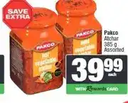 Spar Pakco Atchar 385 g Assorted offer