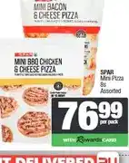 Spar SPAR Mini Pizza 8s Assorted offer
