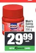 Spar Moir's Baking Powder 200 g offer