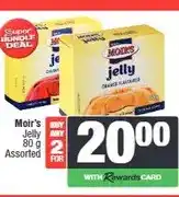 Spar Moir's Jelly 80 g Assorted (Buy any 2) offer