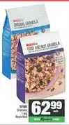 Spar SPAR Granola 1 kg Assorted offer