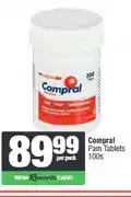 Spar Compral Pain Tablets 100s offer