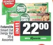 Spar Futurelife Smart Oat Energy Bar 38 g Assorted - Buy 2 for offer