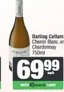 Spar Darling Cellars Chenin Blanc or Chardonnay 750ml offer