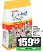 Spar SPAR Purr-Fect Cat Food 4 kg - Assorted offer