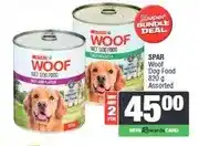 Spar SPAR Woof Wet Dog Food 820 g Assorted - Buy 2 for offer
