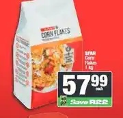 Spar SPAR Corn Flakes 1 kg offer