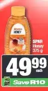 Spar SPAR Honey 375 g offer