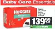 Spar Huggies Dry Comfort Nappies Value Pack Assorted offer