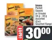 Spar Imana Packet Sauces or Gravies 34 g - 38 g Assorted (Excl. Gourmet Range) - Buy 3 for offer