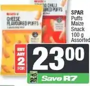 Spar SPAR Puffs Maize Snack 100 g Assorted - Buy 2 for offer