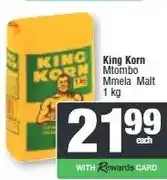 Spar King Korn Mtombo Mmela Malt 1 kg offer