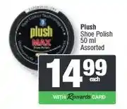 Spar Plush Shoe Polish 50 ml Assorted offer