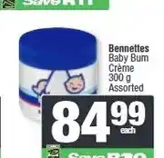 Spar Bennettes Baby Bum Crème 300 g offer