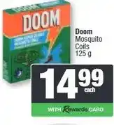 Spar Doom Mosquito Coils 125 g offer