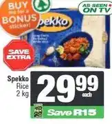 Spar Spekko Rice 2 kg offer