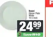 Spar Bowei Dinner Plate White 10.5 Inch offer