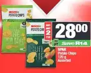 Spar SPAR Potato Chips 120 g Assorted (Buy 2) offer