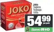 Spar Joko Tagless Teabags 100s offer