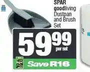 Spar SPAR goodliving Dustpan and Brush Set offer