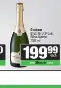 Spar Graham Brut, Brut Rosé, Bliss Nectar 750 ml offer