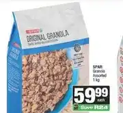 Spar SPAR Granola Assorted 1 kg offer