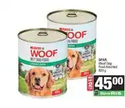 Spar SPAR Woof Dog Food Assorted 820 g - Buy 2 for offer
