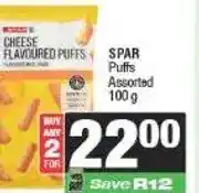 Spar SPAR Puffs Assorted 100 g offer