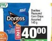 Spar Doritos Flavoured Corn Chips Assorted 145 g - Buy 2 for offer