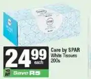 Spar Care by SPAR White Tissues 200s offer