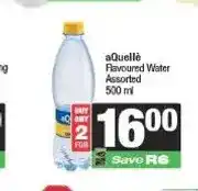 Spar aQuellé Flavoured Water 500 ml - Buy 2 for offer