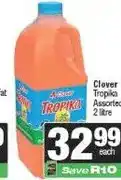 Spar Clover Tropika Assorted 2 litre offer