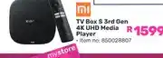 Game TV Box S 3rd Gen 4K UHD Media Player offer