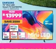 Game SAMSUNG 75 Mini-LED Smart TV (UA75M70) offer
