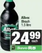 Spar Albex Bleach 1.5 litre offer