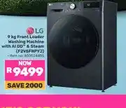 Game LG 9 kg Front Loader Washing Machine with AI DD & Steam (F2V5FRPYJ) offer