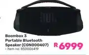Game Boombox 3 Portable Bluetooth Speaker (CON000407) offer