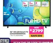 Game 32 HD LED Smart TV (UA32H5000FKX) offer
