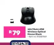 Game Wireless Optical Mouse Black offer