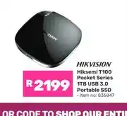 Game Hiksemi T100 Pocket Series 1TB USB 3.0 Portable SSD offer