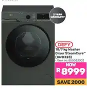 Game 10/7 kg Washer Dryer SteamCure (DWD328) offer