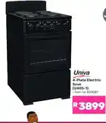 Game 4-Plate Electric Stove (U405-1) offer