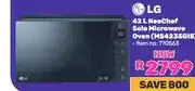 Game LG 42 L NeoChef Solo Microwave Oven (MS4235GIS) offer
