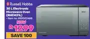 Game Russell Hobbs 30 L Electronic Microwave Oven (RHEM31L) offer