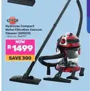 Game Hydrovac Compact Water Filtration Vacuum Cleaner (80GCO) offer