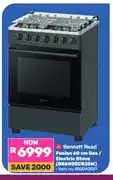 Game Bennett Read Fusion 60 cm Gas / Electric Stove (BR60GECB25M) offer